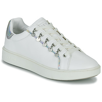Shoes Women Low top trainers Guess MELY White / Silver