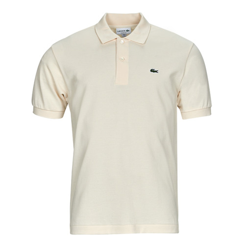 Clothing Men short-sleeved polo shirts Lacoste L1212 Ecru