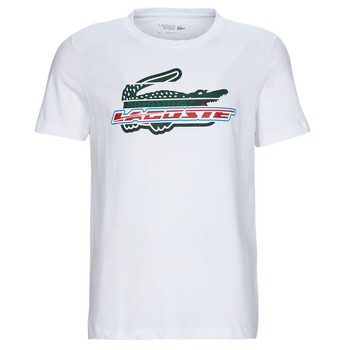Clothing Men short-sleeved t-shirts Lacoste TH5156-001 White