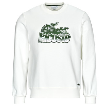 Clothing Men sweaters Lacoste SH5087 White / Green