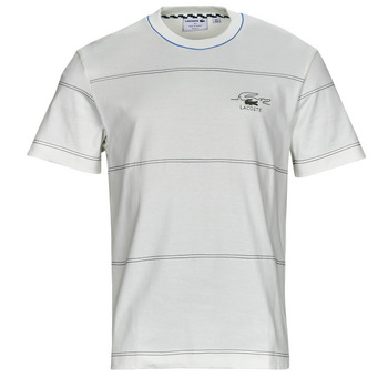 Clothing Men short-sleeved t-shirts Lacoste TH5364-70V White