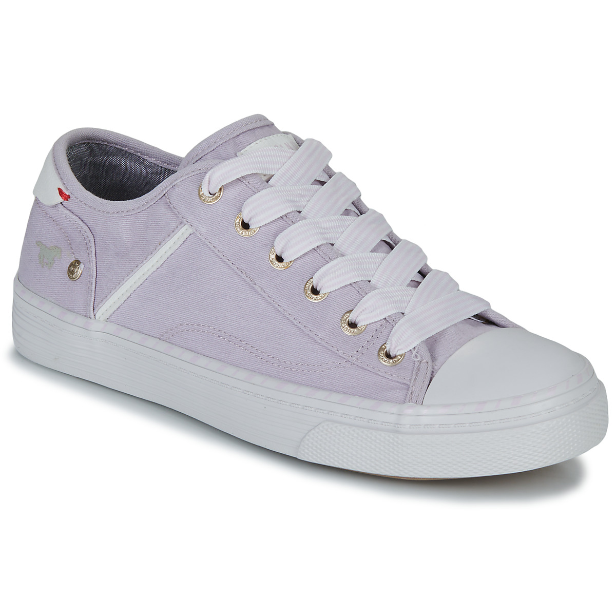 Shoes Women Low top trainers Mustang 1376303 Violet XF7982