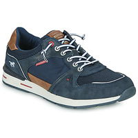Shoes Men Low top trainers Mustang 4154314 Marine