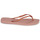 Shoes Women Flip flops Havaianas SLIM SQUARE Pink
