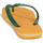 Shoes Flip flops Havaianas BRASIL LOGO Yellow / Green