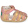 Shoes Girl Sandals Kickers BIGFLO-2 Pink