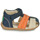 Shoes Children Sandals Kickers BIGBAZAR-2 Marine / Coral / Beige