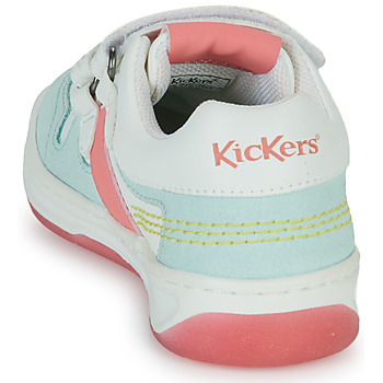 Kickers KALIDO White / Blue / Pink