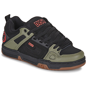 Shoes Skate shoes DVS COMANCHE Black / Green / Red