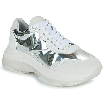Shoes Women Low top trainers Bronx BAISLEY Silver