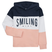 Clothing Girl sweaters Name it NKFTARLIE LS SWEAT Pink / White / Marine