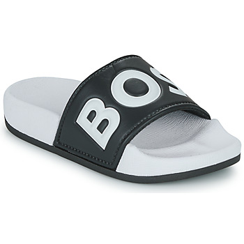 Shoes Boy Sliders BOSS  White / Black