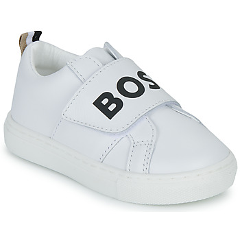 Shoes Boy Low top trainers BOSS J09195-10P-C White