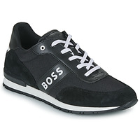 Shoes Boy Low top trainers BOSS  Black