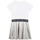 Clothing Girl Short Dresses MICHAEL Michael Kors R12161-M31-C White / Silver
