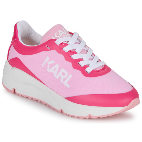 Shoes Girl Low top trainers Karl Lagerfeld Z19105-465-C Pink