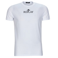 Clothing Men short-sleeved t-shirts Replay M6473 White