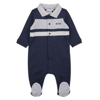 Clothing Boy Sleepsuits BOSS J97203-849-B Marine / White