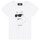 Clothing Girl short-sleeved t-shirts Karl Lagerfeld Z15416-10P-J White