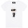 Clothing Girl short-sleeved t-shirts Karl Lagerfeld Z15418-10P-C White