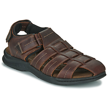Shoes Men Sandals Clarks WALKFORD FISH Brown