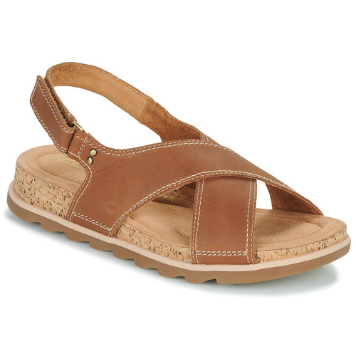 Compulsion Sacrifice burn Clarks YACHT CROSS Brown - Free delivery | Spartoo NET ! - Shoes Sandals  Women USD/$79.20