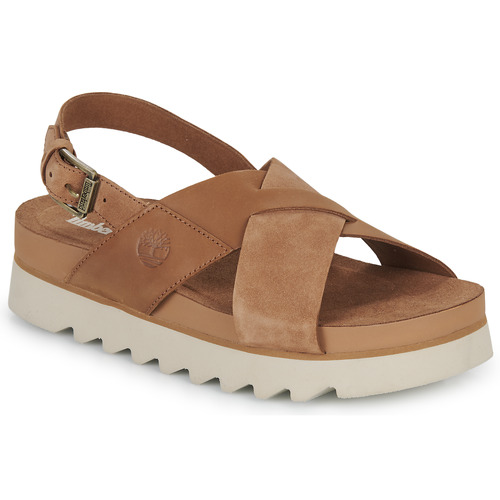 verwerken Monet Over het algemeen Timberland SANTAMONICA SUNRISE XBAND Camel - Free delivery | Spartoo NET !  - Shoes Sandals Women USD/$79.20