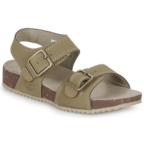 Shoes Boy Sandals Timberland CASTLE ISLAND 2 STRAP Green