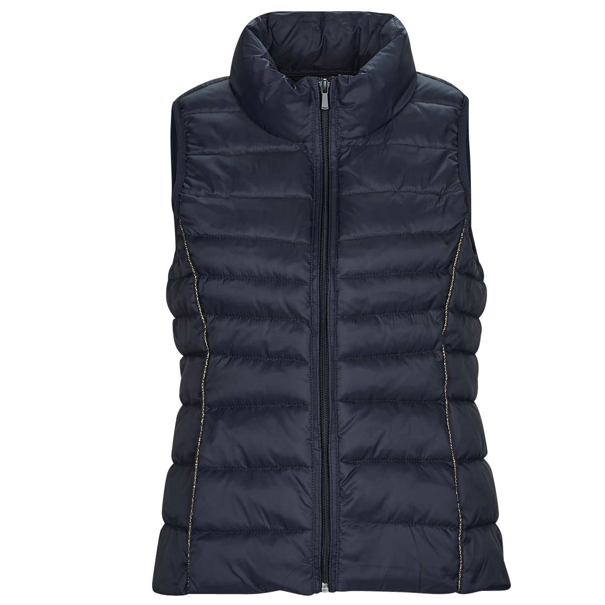 - NET delivery | - Marine Women QUILTED ONLNEWCLAIRE ! Free Clothing Only coats WAISTCOAT Spartoo Duffel