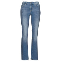 Clothing Women straight jeans Only ONLALICIA REG STRT DNM DOT568 Blue / Medium