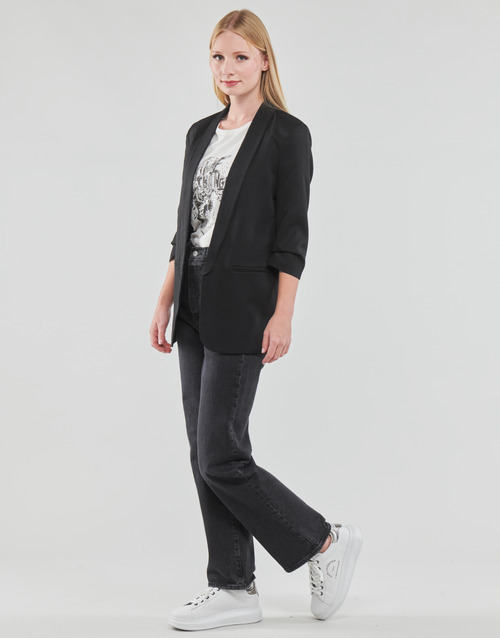 Only ONLELLY 3/4 LIFE TLR Blazers ! - Black - BLAZER / Free Clothing Women Jackets delivery | NET Spartoo