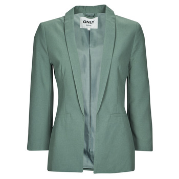 Clothing Women Jackets / Blazers Only ONLSAFRON BLAZER TLR Green / Grey
