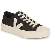 Shoes Low top trainers Veja WATA II LOW Black / White