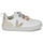 Shoes Girl Low top trainers Veja SMALL V-10 White / Pink