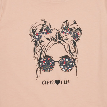 Only KOGKITA-REG-S/S-AMOUR-TOP-JRS Pink
