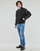 Clothing Men Blouses Calvin Klein Jeans FAUX LEATHER BOMBER JACKET Black