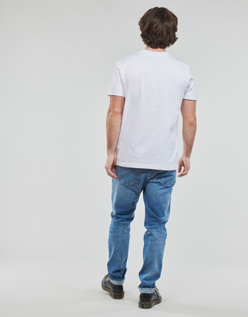 Calvin Klein Jeans SHRUNKEN BADGE TEE White