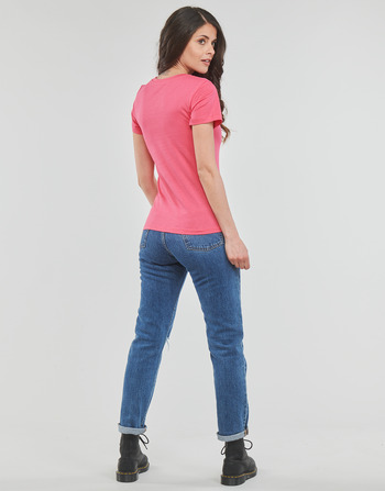 Calvin Klein Jeans 2-PACK MONOGRAM SLIM TEE X2 White / Pink