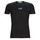 Clothing Men short-sleeved t-shirts Calvin Klein Jeans TRANSPARENT STRIPE LOGO TEE Black