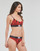 Underwear Women Sports bras Calvin Klein Jeans UNLINED BRALETTE Black / Red