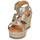 Shoes Women Sandals Metamorf'Ose NACADE Silver / Beige
