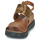Shoes Women Sandals Metamorf'Ose NAPERON Gold / Brown / Black