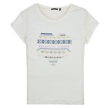 Clothing Girl short-sleeved t-shirts Ikks XW10272 White