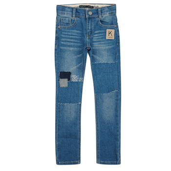 Clothing Boy slim jeans Ikks XW29073 Blue