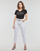 Clothing Women straight jeans Liu Jo PANT STRAIGHT FIT White