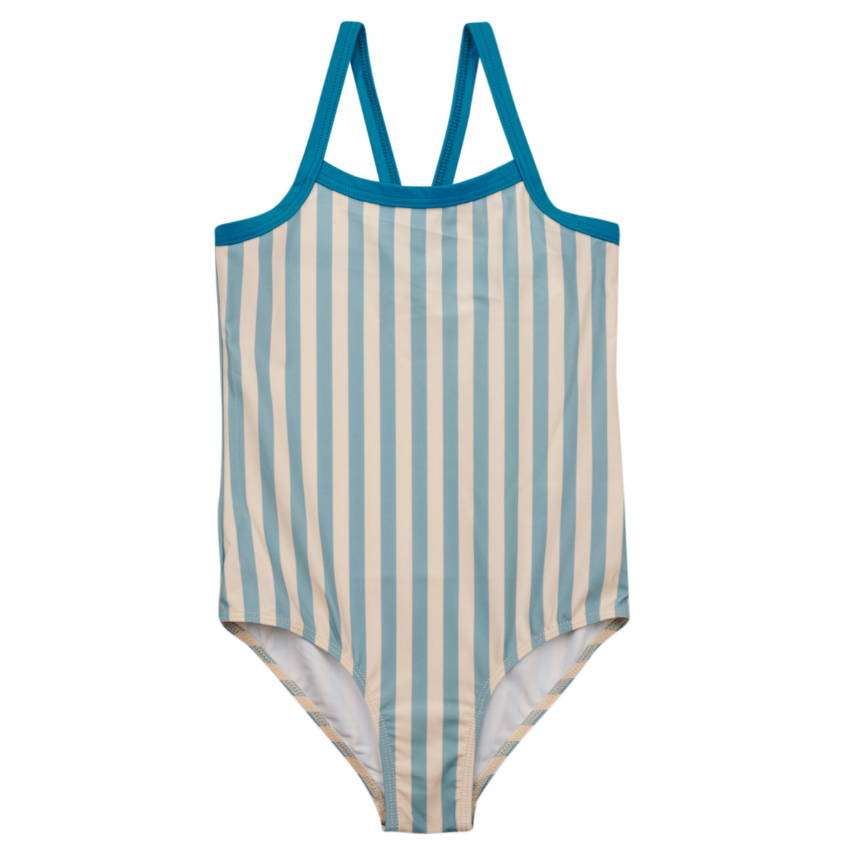 Clothing Girl Trunks / Swim shorts Petit Bateau FLORIDE White / Blue