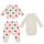 Clothing Children Sets & Outfits Petit Bateau FALLA White / Red