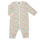 Clothing Children Sleepsuits Petit Bateau A06X400 X2 Multicolour