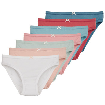 Underwear Girl Knickers/panties Petit Bateau A07H900 X7 Multicolour