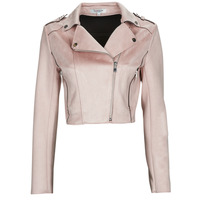 Clothing Women Leather jackets / Imitation le Morgan GALAX Nude